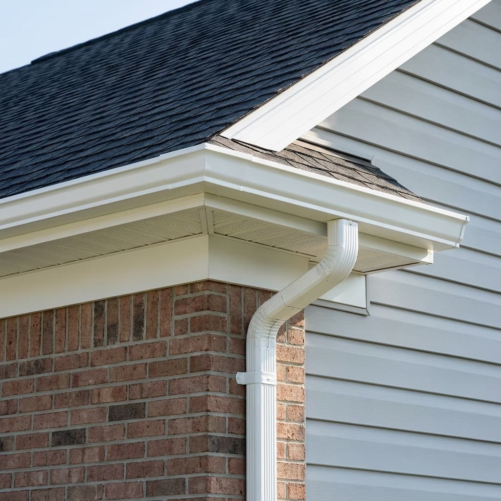 Installation de gouttières